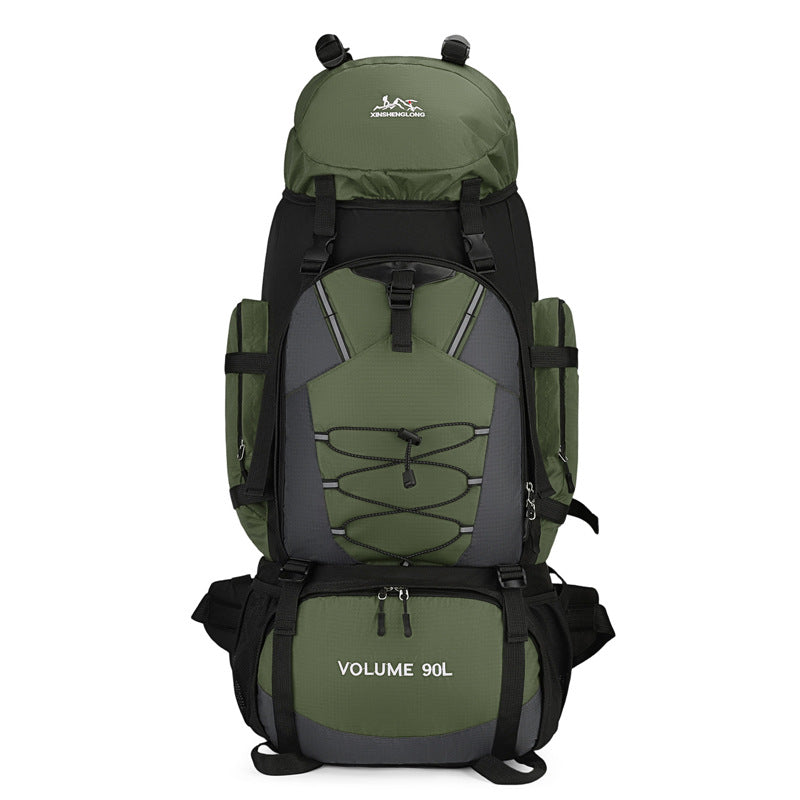 90L Hiking Backpack with Waist Strap