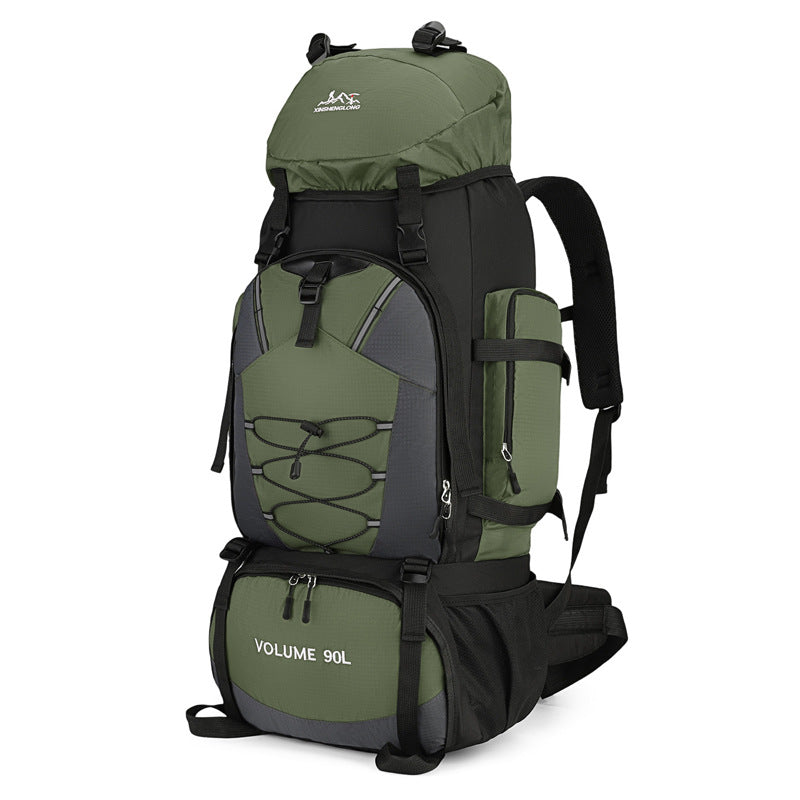 90L Hiking Backpack with Waist Strap