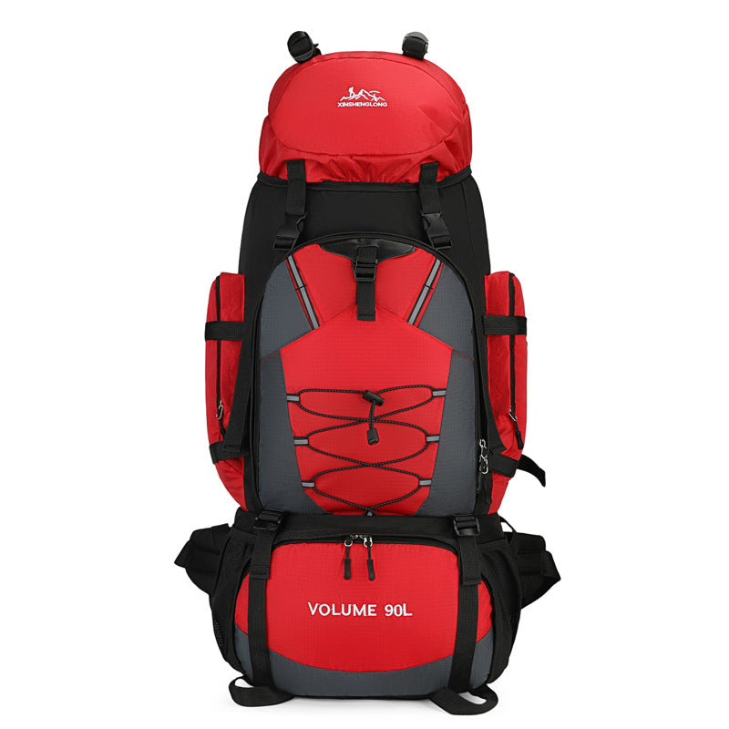 90L Hiking Backpack with Waist Strap