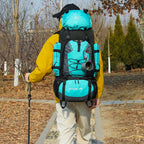 90L Hiking Backpack with Waist Strap