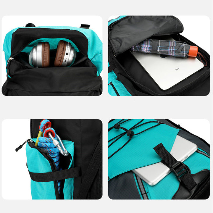 90L Hiking Backpack with Waist Strap