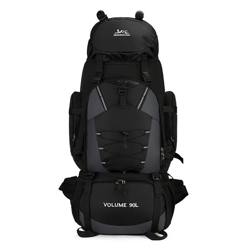 90L Hiking Backpack with Waist Strap