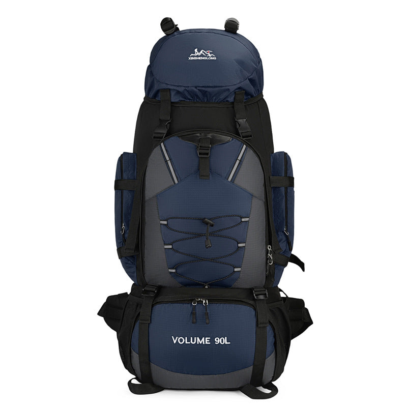 90L Hiking Backpack with Waist Strap
