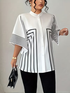 Women’s Collared Button-Up Blouse