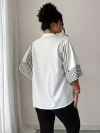 Women’s Collared Button-Up Blouse