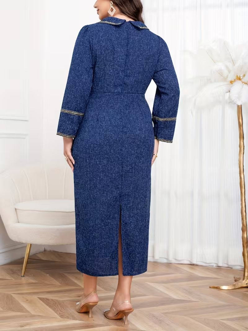 Women’s Long Sleeve Midi Dress