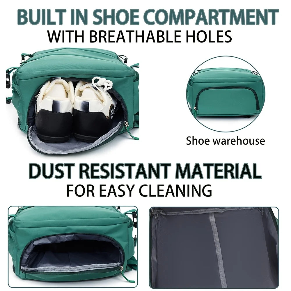 Cabin Travel Backpack with Shoe Compartment
