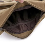 Crossbody Shoulder Bag with Front Pockets