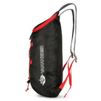 Folding Hiking Backpack with Front Cord Detail
