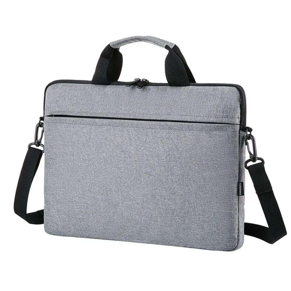 Laptop Shoulder Bag with Handles and Zipper