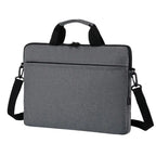 Laptop Shoulder Bag with Handles and Zipper