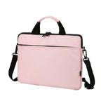 Laptop Shoulder Bag with Handles and Zipper