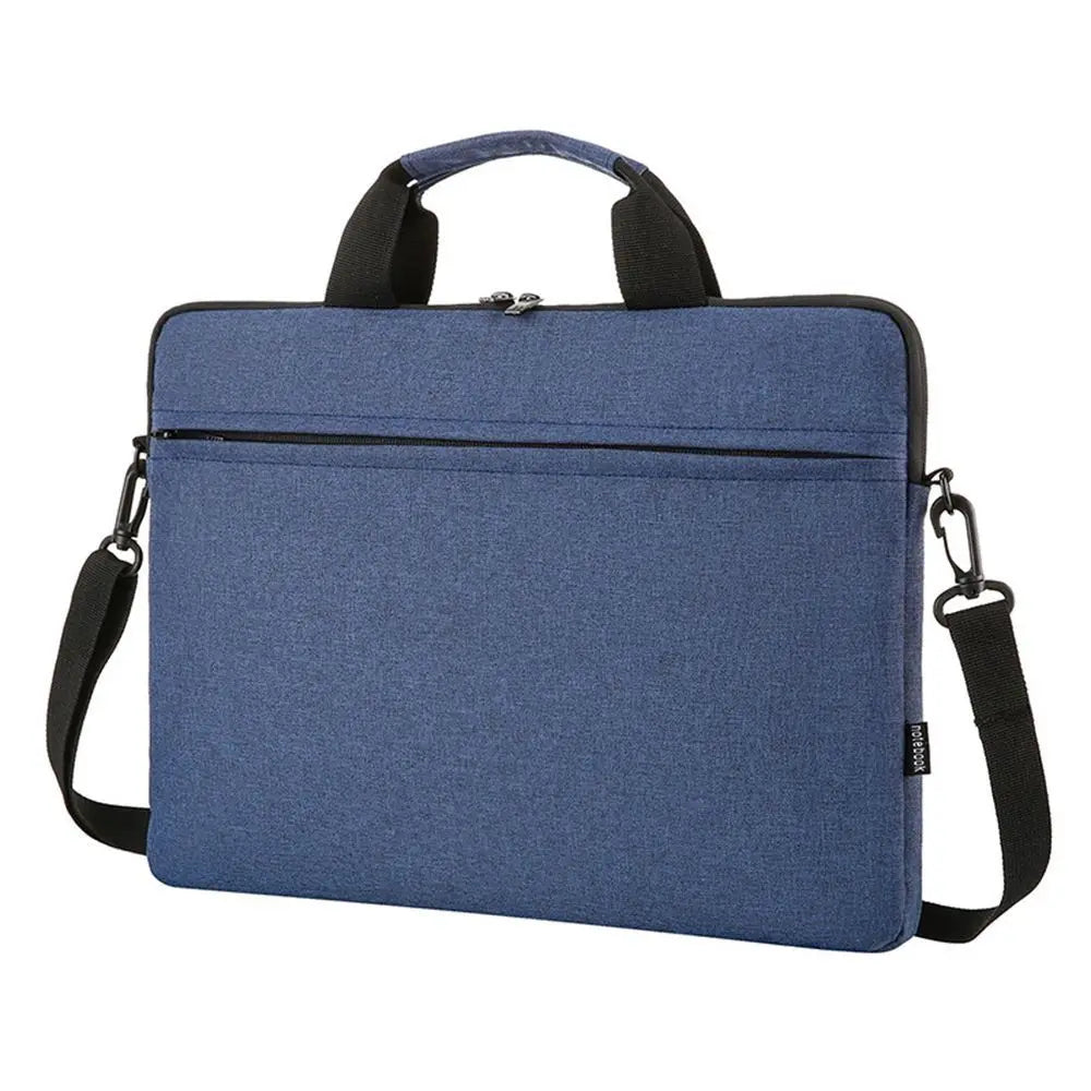 Laptop Shoulder Bag with Handles and Zipper