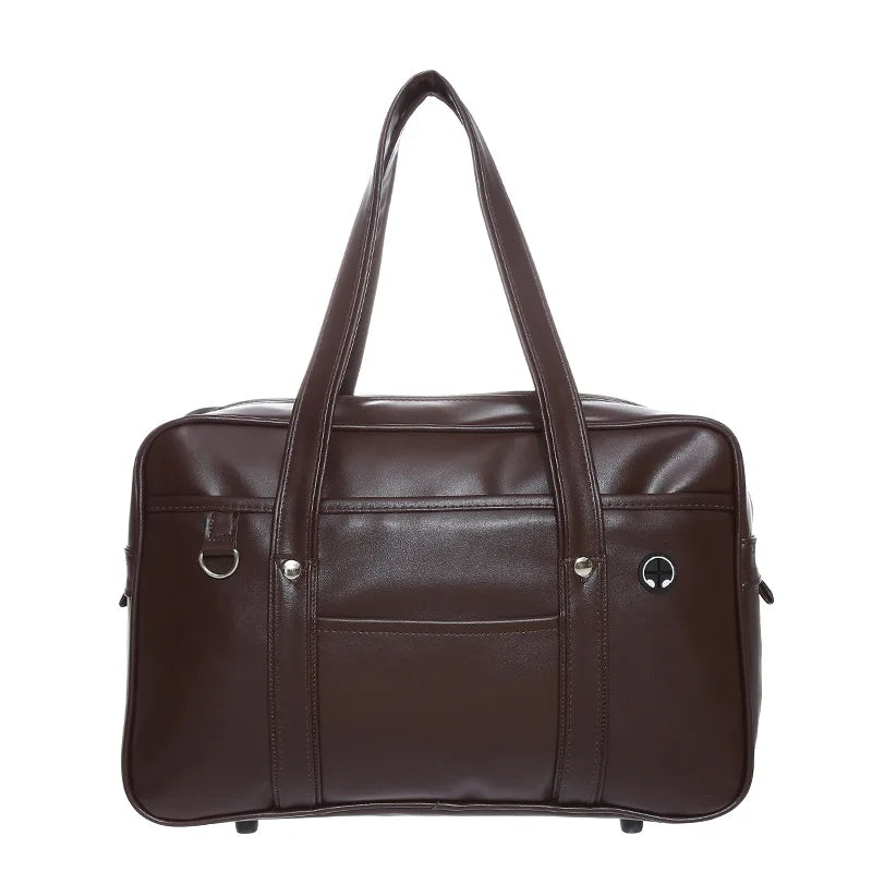 Large Japanese Style Messenger Shoulder School Bag