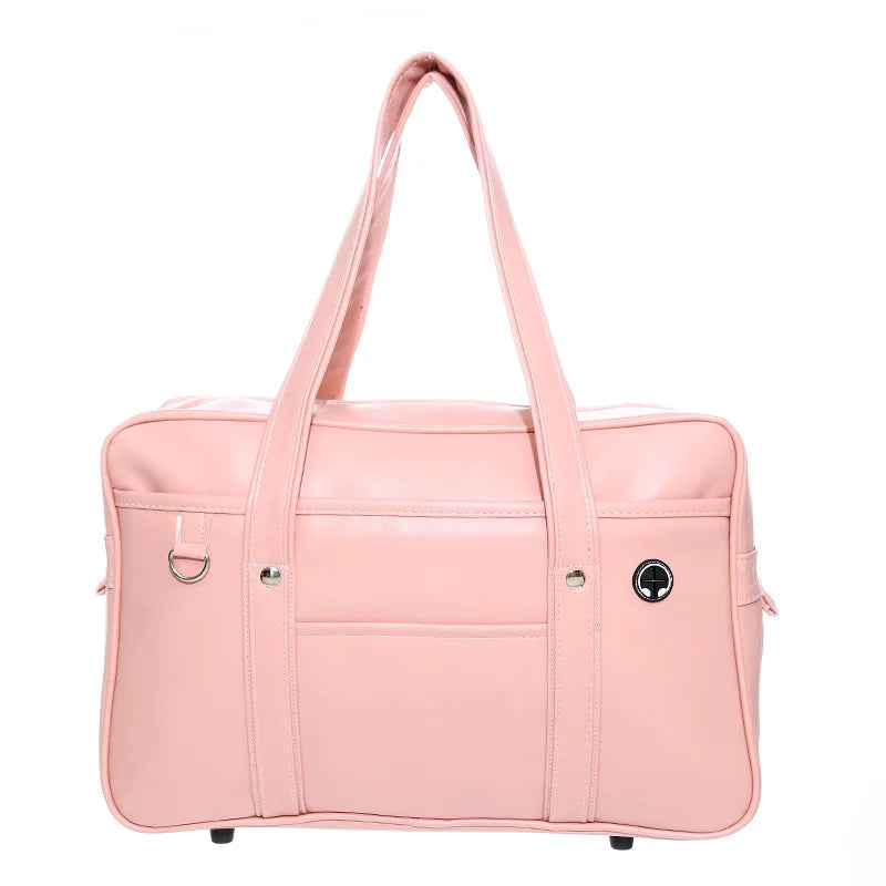 Large Japanese Style Messenger Shoulder School Bag