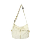 Large Multi Pocket Shoulder Messenger School Bag