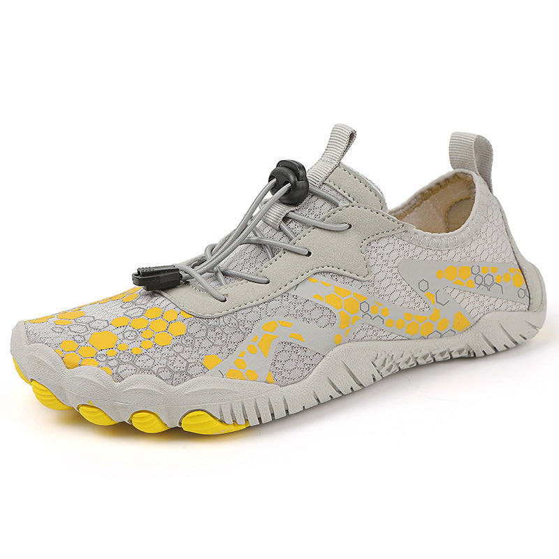 Men’s Barefoot Shoes with Quick Lace Toggle and Grip Sole