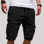 Men’s Cargo Shorts with Drawstring Waist