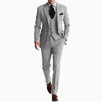 Men’s Classic Three Piece Tweed Suit