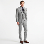Men’s Classic Three Piece Tweed Suit