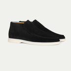 Men’s High-Top Suede Slip-On Loafers