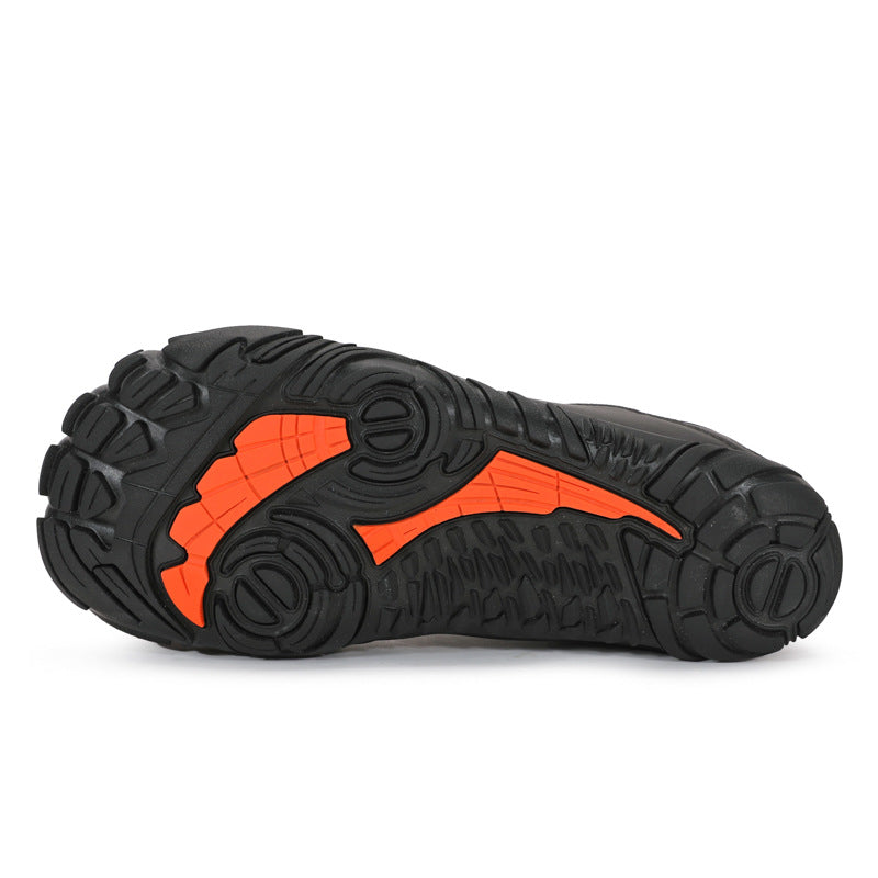 Men’s Hiking Barefoot Shoes with Grip Sole