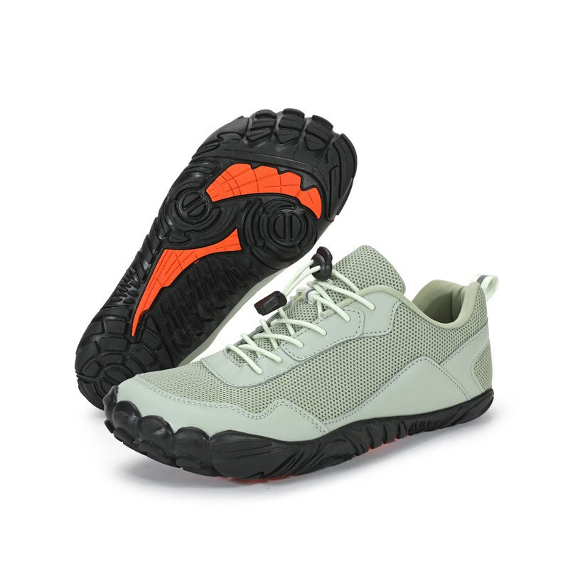 Men’s Hiking Barefoot Shoes with Grip Sole