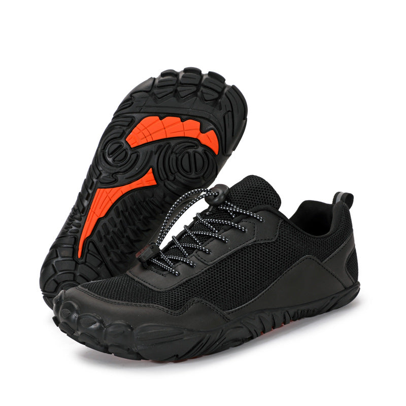 Men’s Hiking Barefoot Shoes with Grip Sole
