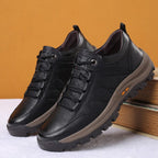 Men’s Lace-Up Hiking Shoes with Textured Grip Sole