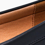 Men’s Leather Slip-On Dress Loafers with Rounded Toe