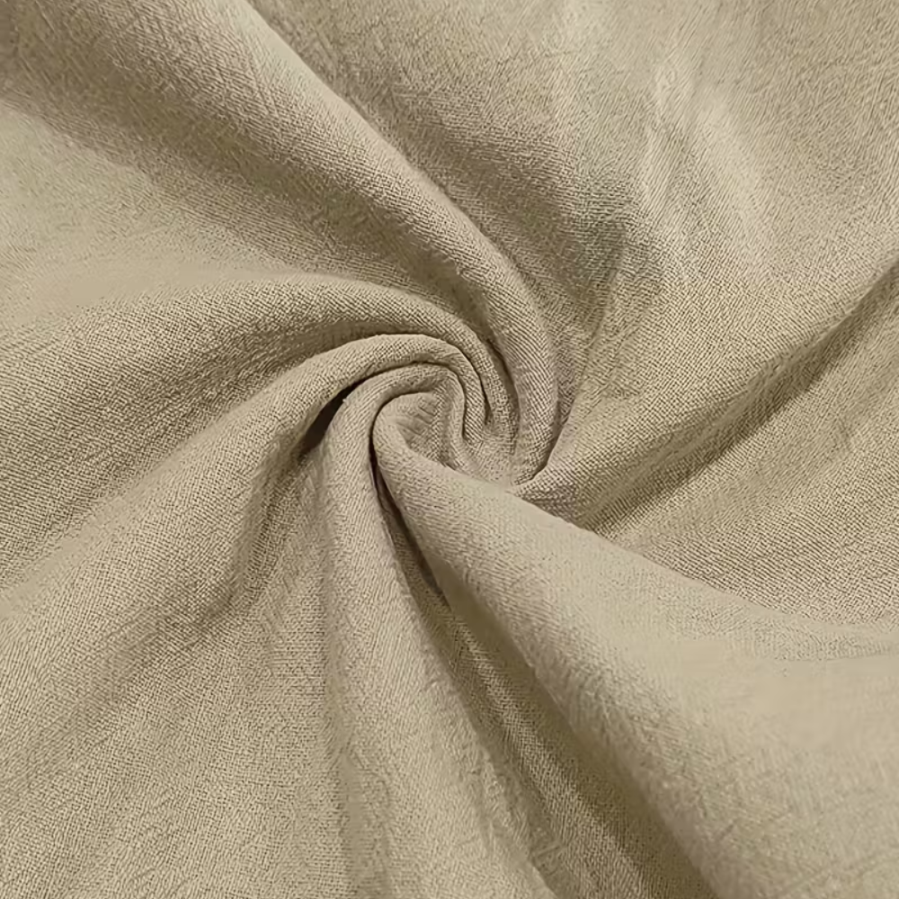Men’s Linen Short Sleeve Button-Up Shirt