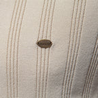 Men’s Short Sleeve Polo Shirt with Vertical Knit Texture