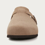 Men’s Slip-On Summer Clogs with Buckle Strap