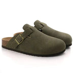 Men’s Slip-On Summer Clogs with Buckle Strap