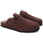 Men’s Slip-On Summer Clogs with Buckle Strap