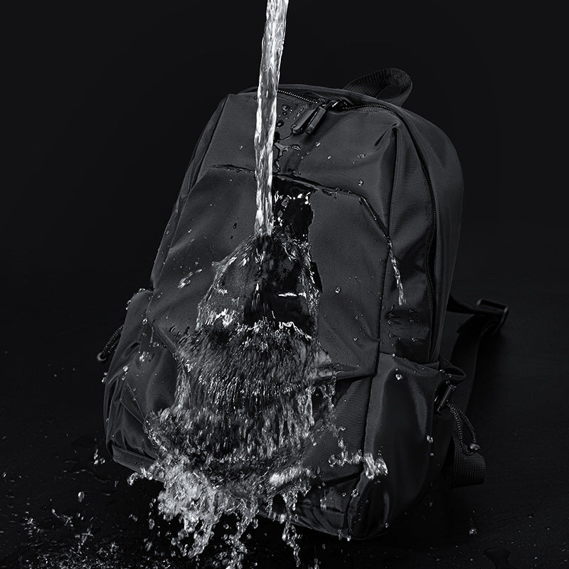 Men’s Small Waterproof Backpack with Front Pocket