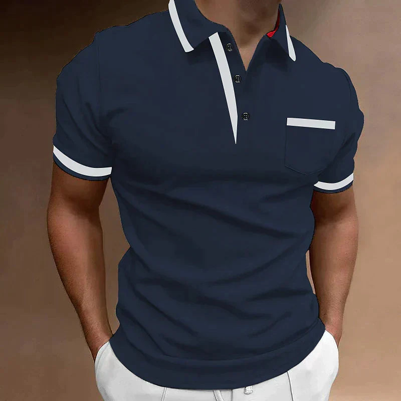 Men’s Stretch Short Sleeve Polo Shirt