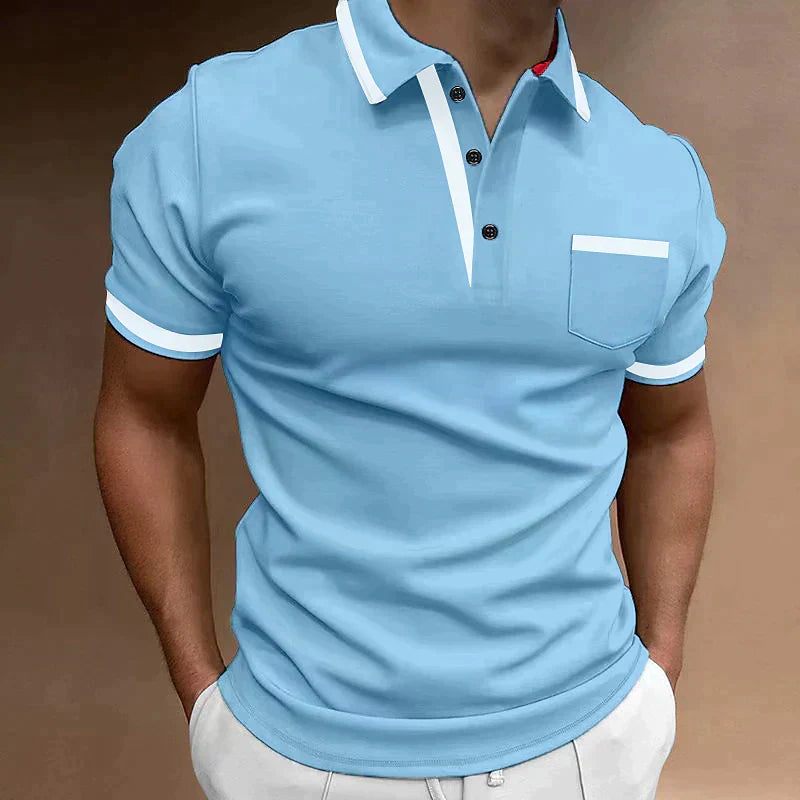 Men’s Stretch Short Sleeve Polo Shirt