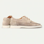 Men’s Suede Lace-Up Loafers