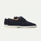 Men’s Suede Lace-Up Loafers