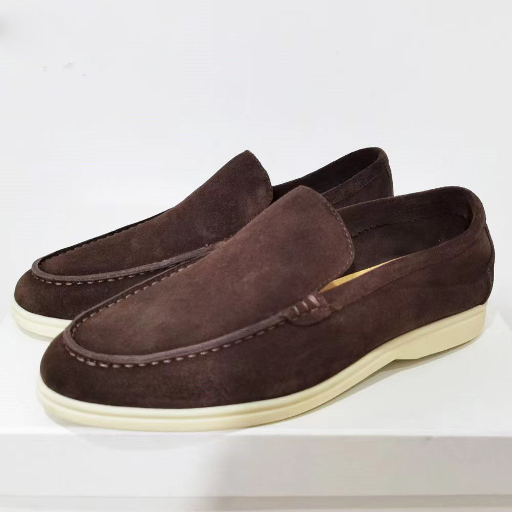 Men’s Summer Suede Slip-On Loafers