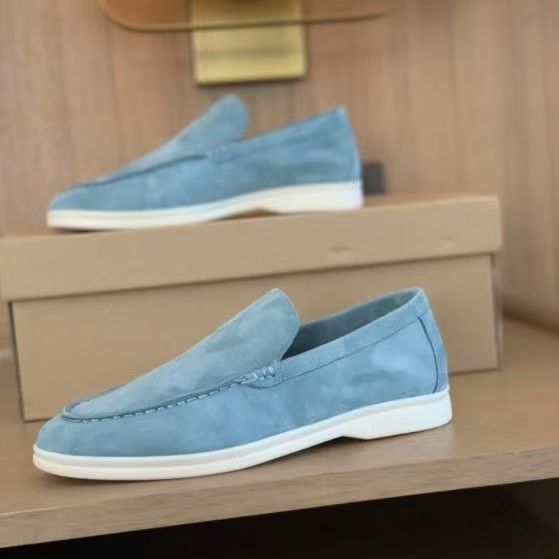 Men’s Summer Suede Slip-On Loafers