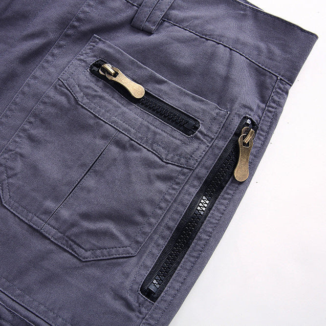 Men’s Tactical Cargo Shorts with Multiple Pockets