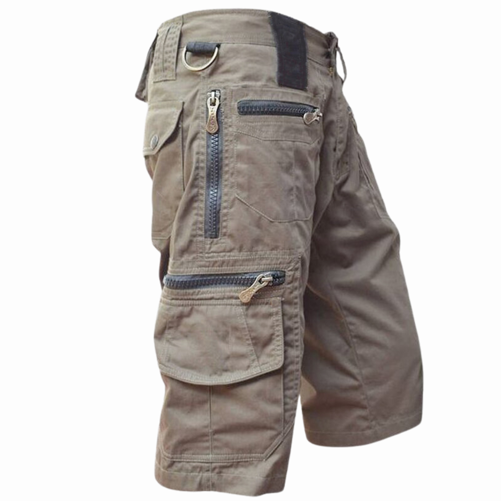 Men’s Tactical Cargo Shorts with Multiple Pockets