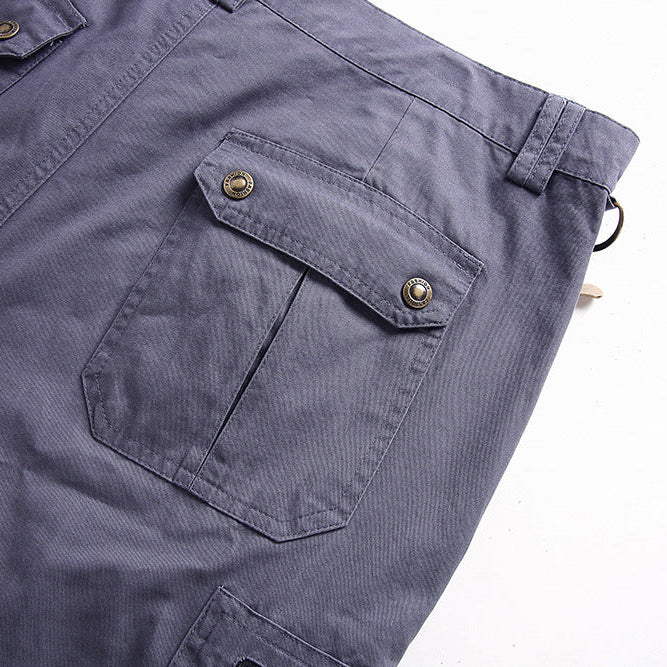 Men’s Tactical Cargo Shorts with Multiple Pockets