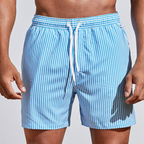 Men’s Vertical Stripe Swim Shorts