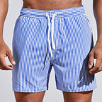 Men’s Vertical Stripe Swim Shorts