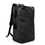 Men’s Vintage Large Travel Backpack with Drawstring Top