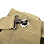 Men’s Vintage Large Travel Backpack with Drawstring Top
