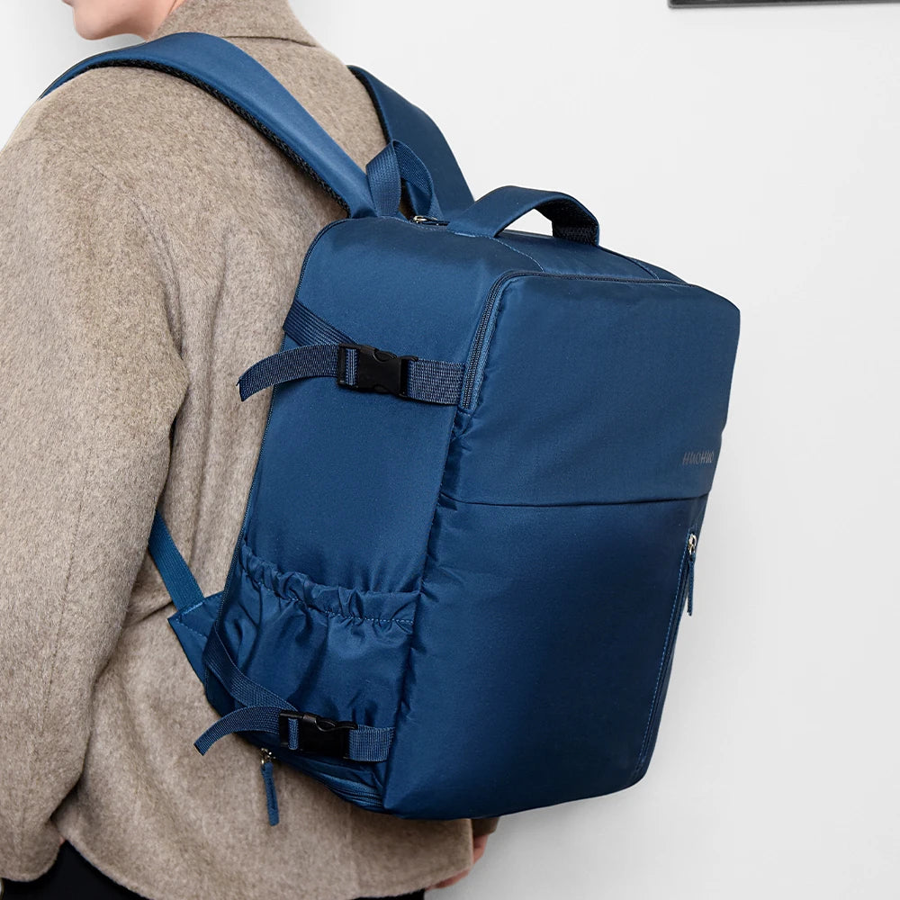 Travel Backpack with Shoe Compartment and Luggage Strap